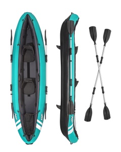 Bestway, Doppel-Kajak VENTURA (330 cm), Bestway Kayak ventura x2 65052 , 65052 Ventura X2 Kayak , Türkis , Kunststoff , 86x48 cm , matt , 0069160585