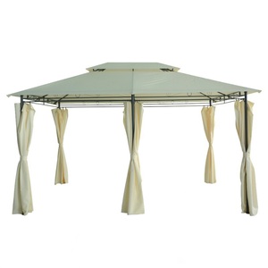 Nicole, Gartenpavillon 3 x 4 m beige