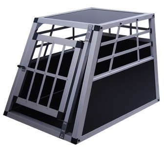 Charlie, Alu Hundebox klein schwarz
