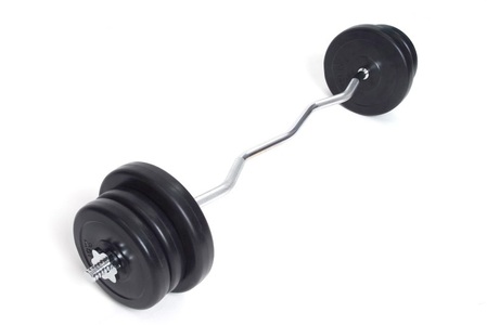 Jaden, Curlstange Hantelset 25 kg, Curlstange Hantelset 25 kg