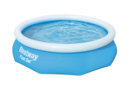 BEST WAY, BEST WAY Fast Set Pool, Bestway Pool mit Filterpumpe 305 x 76 cm