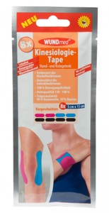 ED NL, Kinesiologie-Tape Hand- und Kniegelenk, Kinesiologie-Tape, 8 Stück