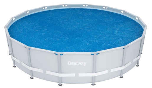 Bestway, Solar Abdeckung für Pool 402 cm, Solar Poolabdeckung rund 462 cm