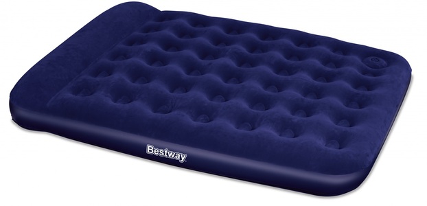 undefined, Luftmatratze mit Fusspumpe Queen 203 x 152 x 28 cm, Luftbett mit Fusspumpe Queen 203 x 152 x 28 cm
