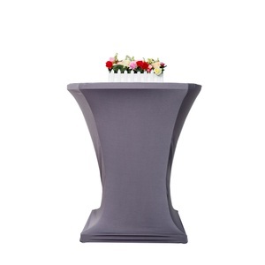Ruby, Tischdecke für Bistrotische 60-65 cm grau, Tischdecke für Bistrotische 60 - 65 cm grau