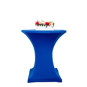 Ruby, Tischdecke für Bistrotische 60-65 cm blau, Tischdecke für Bistrotische 60 - 65 cm blau