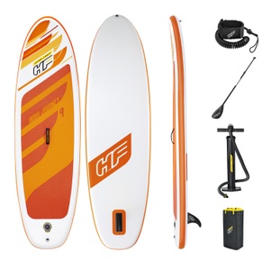 BEST WAY, BEST WAY Stand up Paddle Journey Set, Stand-Up Paddle Hydro-Force SUP Allround Board-Set Aqua Journey