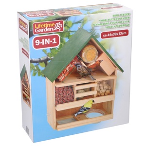 ED NL, Vogelhaus Futterstation 9in1, 