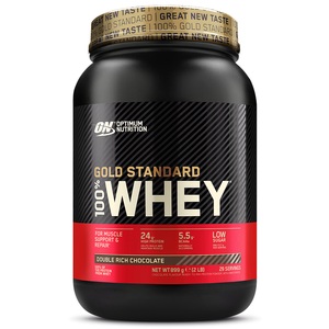 Optimum Nutrition, Whey Gold Standard Chocolate 908 g Proteinpulver, Optimum Nutrition 100% Whey Gold Standard Double Rich Chocolate