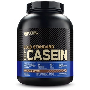 Protein, Optimum Nutrition Casein Pulver 1800 g Chocolate Supreme, 100% Casein Gold Standard - 1820g - Schokolade