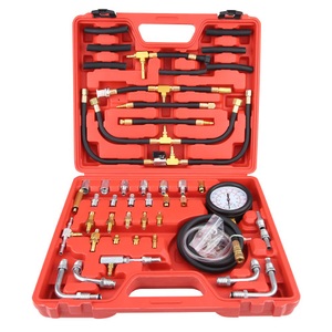 R - car tools, Kompressions- & Druckprüfer Set, Kompressionsprüfer Benzindruckprüfer