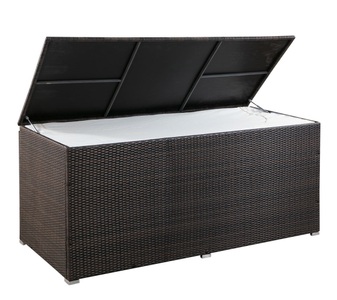 Ruby Ipro, Rattan Kissenbox SINA 190 x 85 x 85 cm mixed, Rattan Kissenbox SINA 190 x 85 x 85 cm mixed