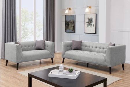MLM, Sofa Set MERLIN grau, Sofa Set MERLIN anthrazit