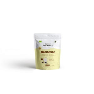 BERLIN ORGANICS, Baowow Vegan Protein Bio Vanille (400g), 