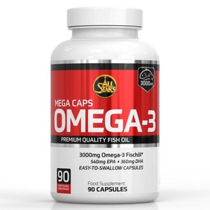 All Stars, Mega Caps Omega-3 (90 Kapseln), 