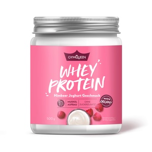GYMQUEEN, GQ Whey - 500g - Himbeer Joghurt, Whey Protein - 500g - Himbeer Joghurt