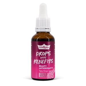 GYMQUEEN, Drops with Benefits Beauty Antioxidants - 30ml - Cookie Dough, 