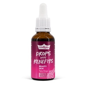 GYMQUEEN, Drops with Benefits Beauty Skin - 30ml - Cookie Dough, 