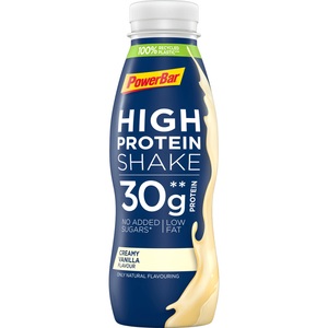 Powerbar, Protein Plus High Protein Shake - 12x330ml - Creamy Vanilla