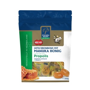 Manuka Health, Manuka MGO 400 Hustenbonbons - 250g - Propolis, Manuka MGO 400 Hustenbonbons - 250g - Propolis