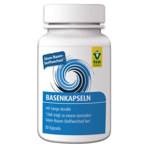 Raab Vitalfood, Raab Vitalfood Basenkapseln - 80 Kapseln, Raab Vitalfood Basenkapseln - 80 Kapseln