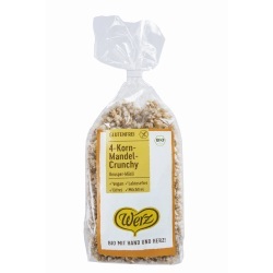 Werz, 4-Korn-Mandel-Crunchy bio (250g), 4-Korn-Mandel-Crunchy bio (250g)