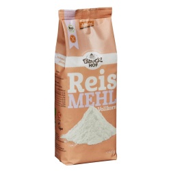 Bauckhof, Bauckhof Bio Reis Mehl, Bauckhof demeter Reismehl Vollkorn, glutenfrei