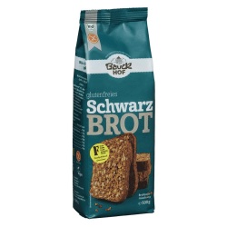 BAUCK, BAUCK Backmischung Bio Schwarzbrot, Schwarzbrot glutenfrei bio (500g)