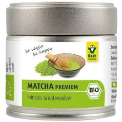 Raab Vitalfood, Raab Vitalfood Bio Matcha Premium - 30 g, Bio Matcha Premium Grünteepulver (30g)