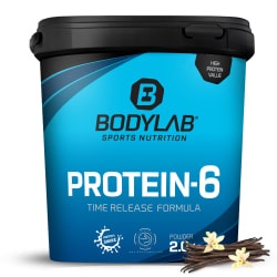 Bodylab24, Protein-6 - 2000g - Vanille, Protein-6 - 2000g - Vanille