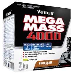 Weider, Mega Mass 4000 - 7000g - Schokolade, Mega Mass 4000 - 7000g - Schokolade