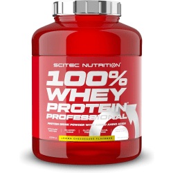 Scitec Nutrition, 100% Whey Protein Professional - 2350g - Lemon Cheesecake, 100% Whey Protein Professional - 2350g - Lemon Cheesecake