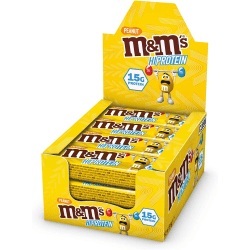 Mars Protein, M&M's Hi-Protein Bar - 12x51g - Peanut, M&M's Hi-Protein Bar - 12x51g - Peanut