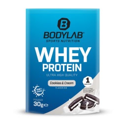 Bodylab24, Sachet Whey Protein - 30g - Cookies & Cream, Sachet Whey Protein - 30g - Cookies & Cream