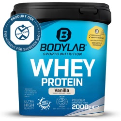 Bodylab24, Whey Protein - 2000g - Vanille, Whey Protein - 2000g - Vanille