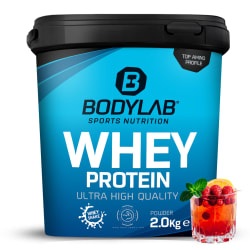 Bodylab24, Whey Protein - 2000g - Fruit Punch, Whey Protein - 2000g - Fruit Punch