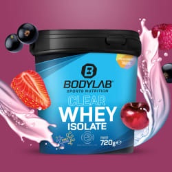 Bodylab24, Clear Whey Isolate - 720g - Eistee Waldfrucht, Clear Whey Isolate - 720g - Eistee Waldfrucht