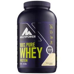 Multipower, Multipower 100 % Whey Protein, French Vanilla, Pulver, 100% Pure Whey Protein - 900g - French Vanilla