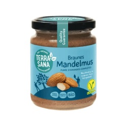 TerraSana, Mandelmus braun bio (250g), Mandelmus braun bio (250g)
