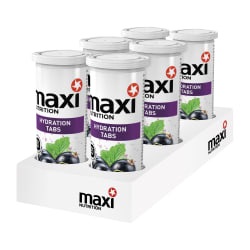 MaxiNutrition, Hydration Tabs - 6x10 Tabletten - Black Currant, HydrationTab - 40g - Black Currant