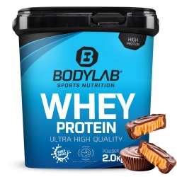 Bodylab24, Whey Protein - 2000g - Peanutbutter Cup, Whey Protein - 2000g - Peanutbutter Cup