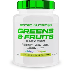 Scitec Nutrition, Vita Greens & Fruits Pear-Lemon Grass (600g), 