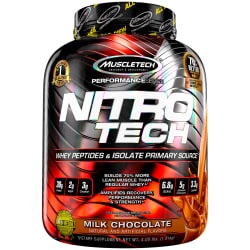MuscleTech, Nitro-Tech Performance Series - 1800g - Milchschokolade, Nitro-Tech Performance Series - 1800g - Milchschokolade