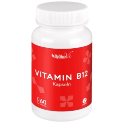 BjökoVit, Vitamin B12 Kapseln (60 Kapseln), BjökoVit Vitamin B12 Vegi-Kapseln