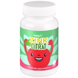 BjökoVit, Zinkcitrat für Kinder mit Kirschgeschmack (120 Kautabletten), Zinkcitrat für Kinder mit Kirschgeschmack (120 Kautabletten)