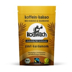 Koawach, koawach Kakaopulver mit Guarana Zimt & Kardamom (100 g), 