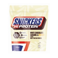 Snickers, Snickers White Hi Protein Pulver, 875g, Snickers White Chocolate Protein Powder (875g)