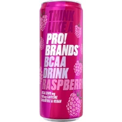 Probrands, PRO!BRANDS BCAA Drink Raspberry (330ml), 