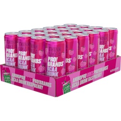 Probrands, PRO!BRANDS BCAA Drink Raspberry (24x330ml), 