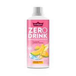 GYMQUEEN, Zero Drink - 1000 ml - Honigmelone, 